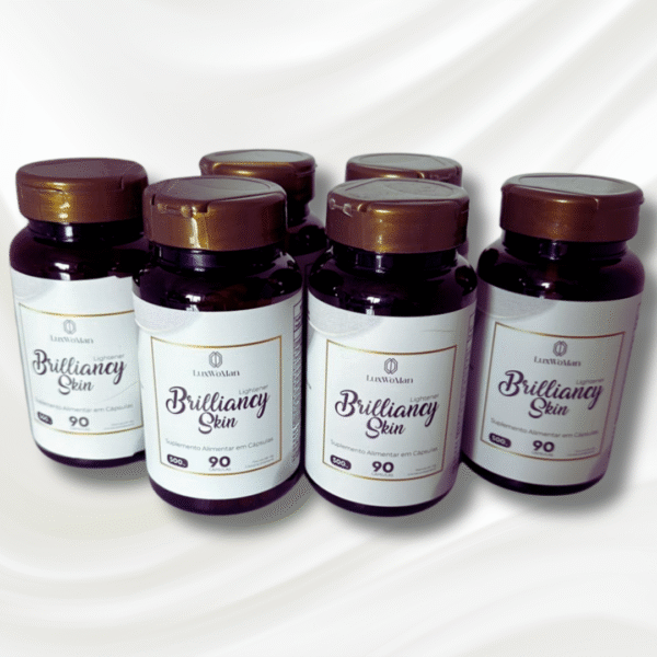 Kit 6 meses de Brilliancy - Uniformiza e Protege a pele sem efeito rebote